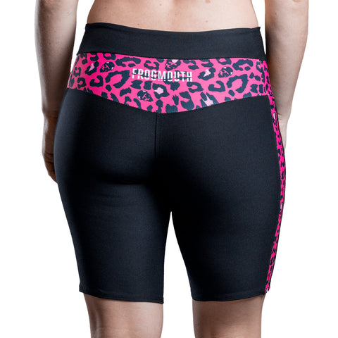 Black Capri Pants With Pink Cheetah Accent – Frogmouth