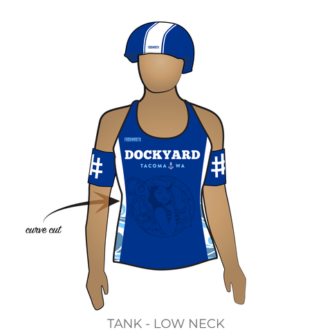 Dockyard Derby Dames Travel Team: 2019 Uniform Jersey (Blue) – Frogmouth