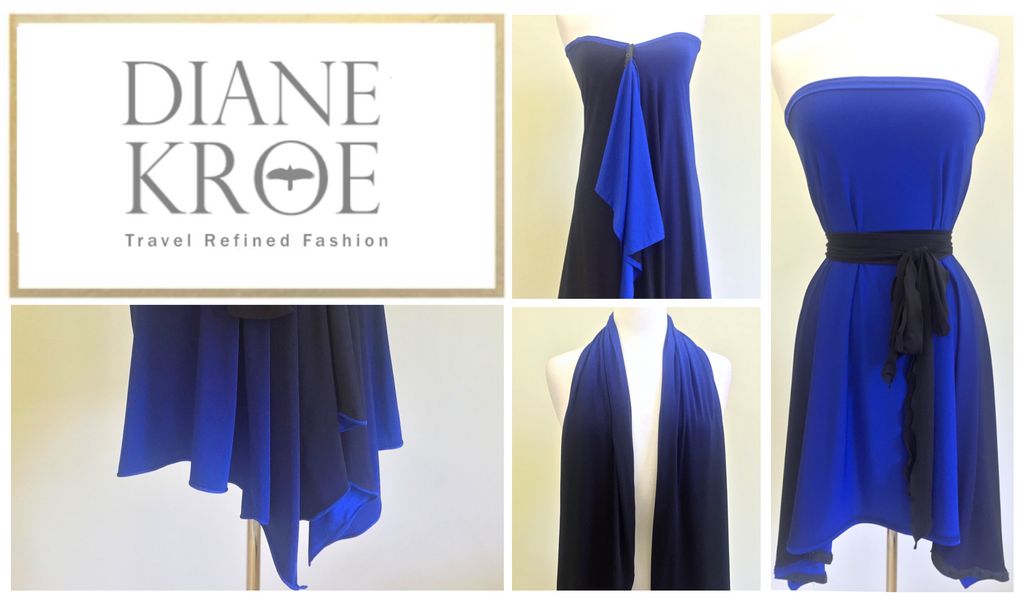 Diane Kroe Blue Ombre