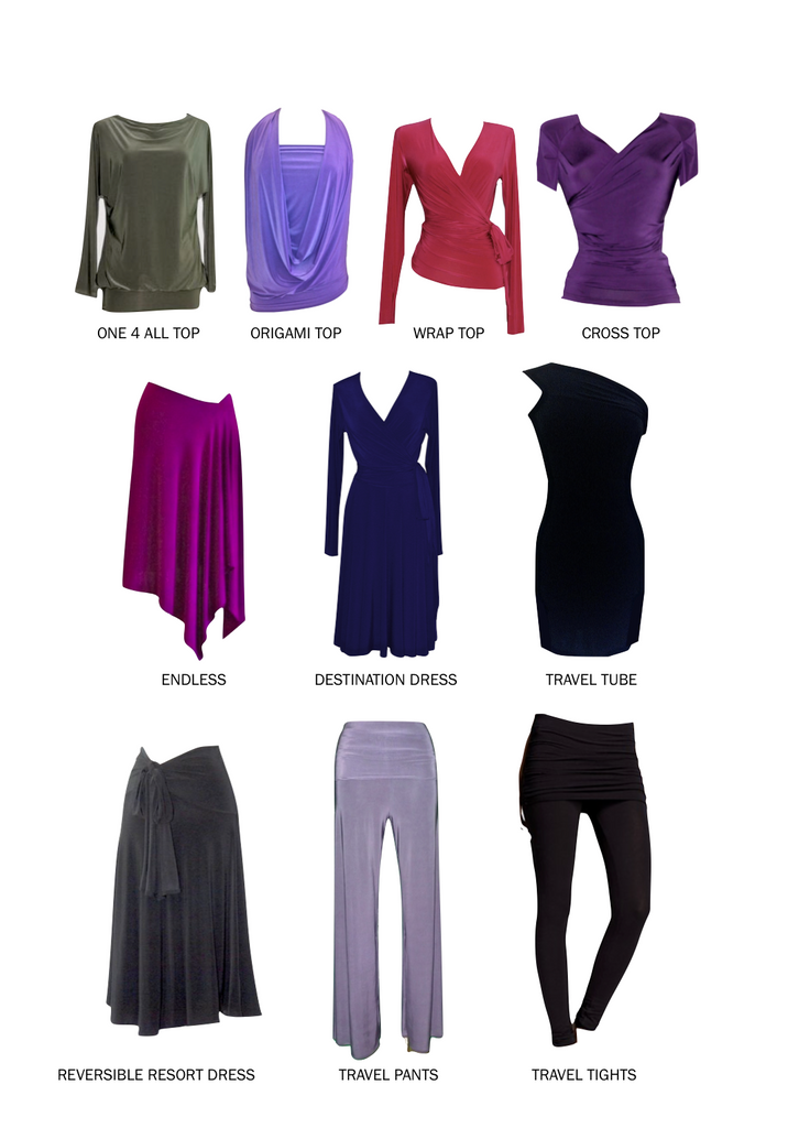 10 pc Capsule Wardrobe Diane Kroe