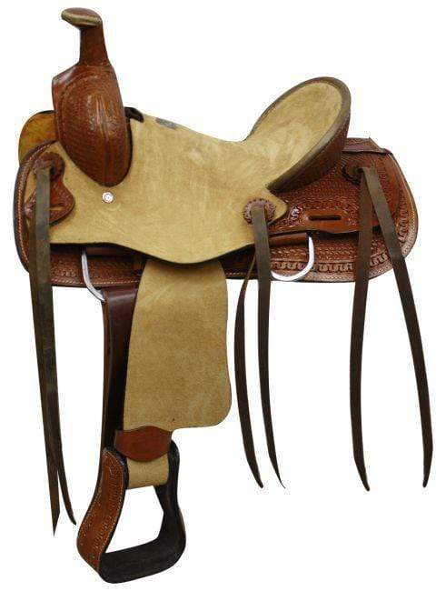 16 Argentina Cow Leather Hardseat Ranch Style Western Saddle