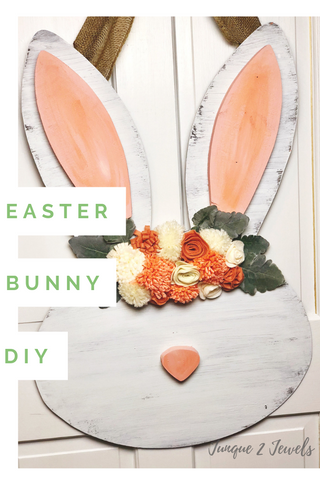 BUnny Door hanger Tutorial by Junque 2 Jewels