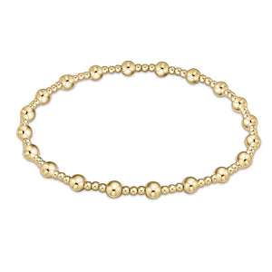 Classic Sincerity Bracelet Gold egirl by enewton - Lois Pearl Boutique