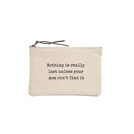 Things And Stuff Canvas Pouch - Mom Merch