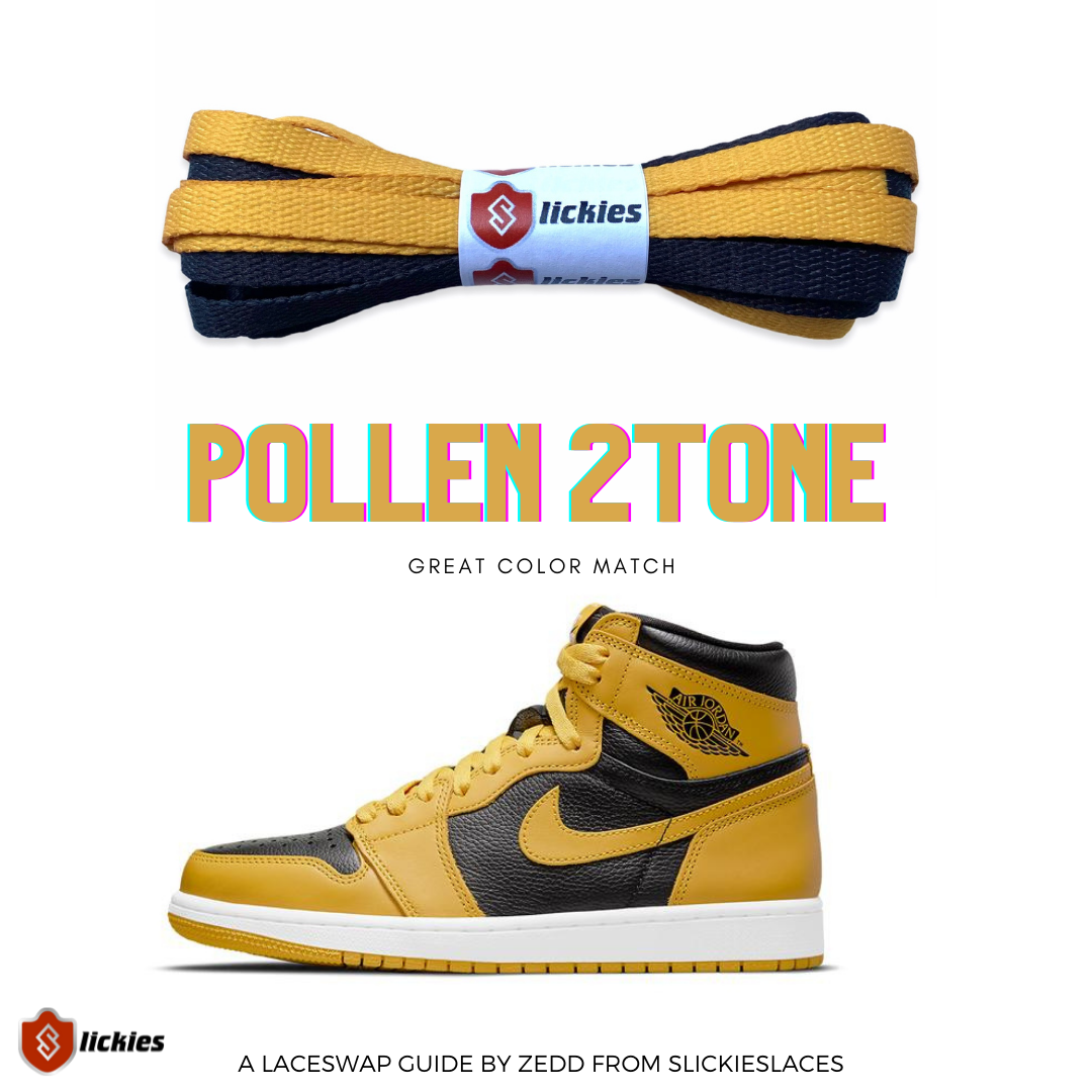 jordan 1 pollen white laces