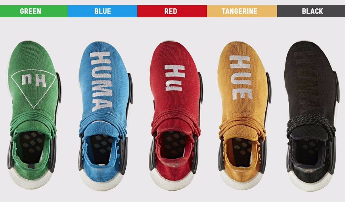 nmd human race laces