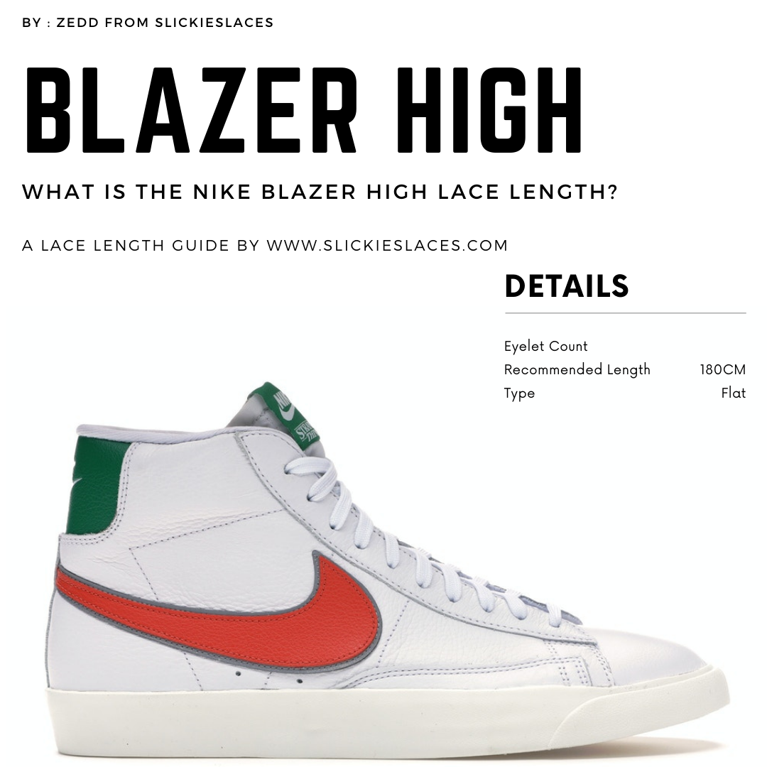 nike blazer shoe laces