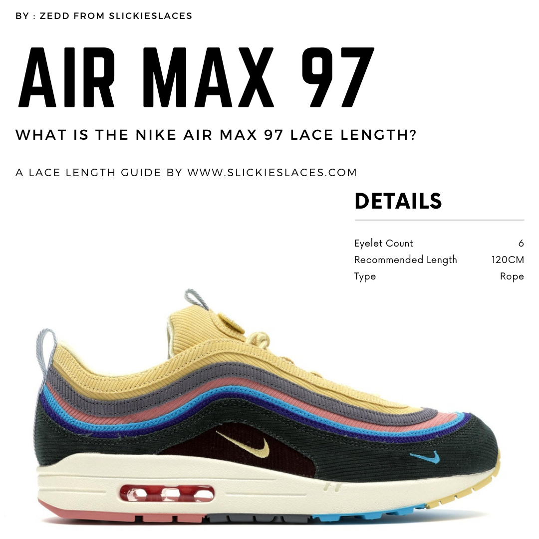 air max 97 shoelace