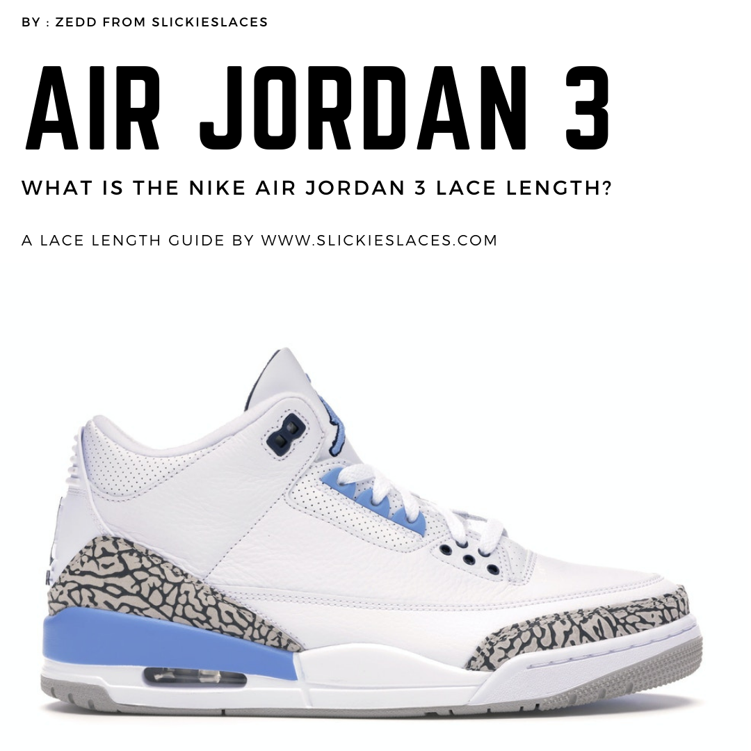 What is the NIKE Air Jordan 3 lace 