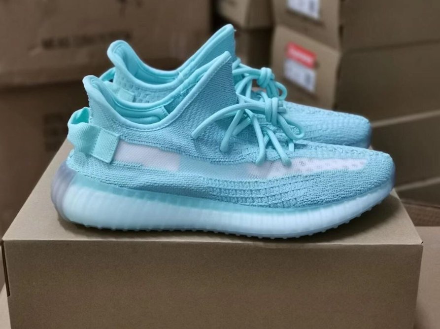 yeezy 350 blue water