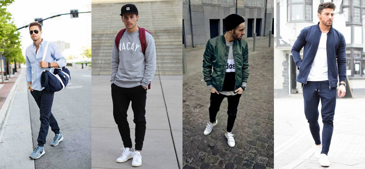 How To Wear Jogger Pants? Showing Off Your Sneakers - Slickies