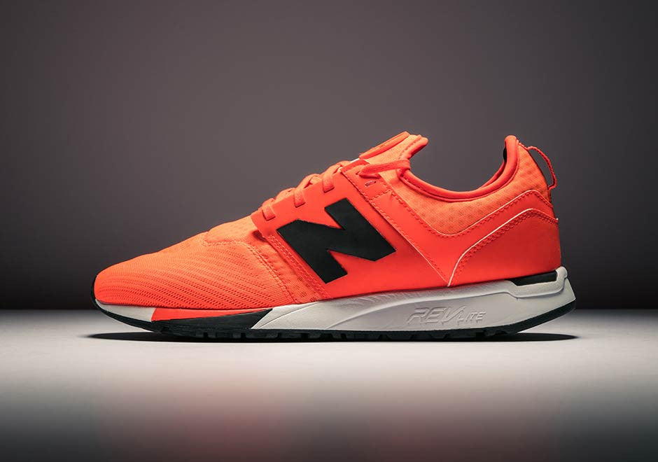 new balance red laces