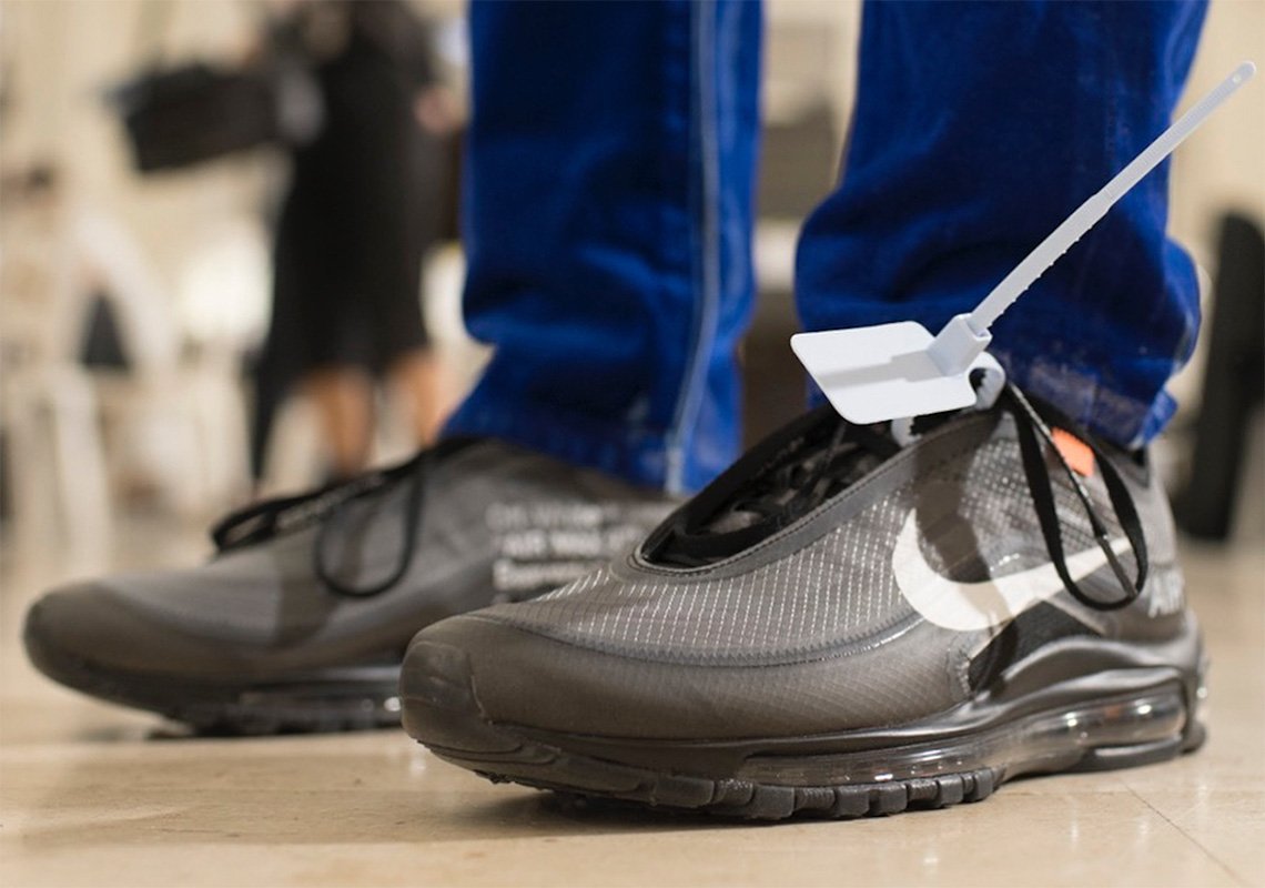 nike air max 97 black off white