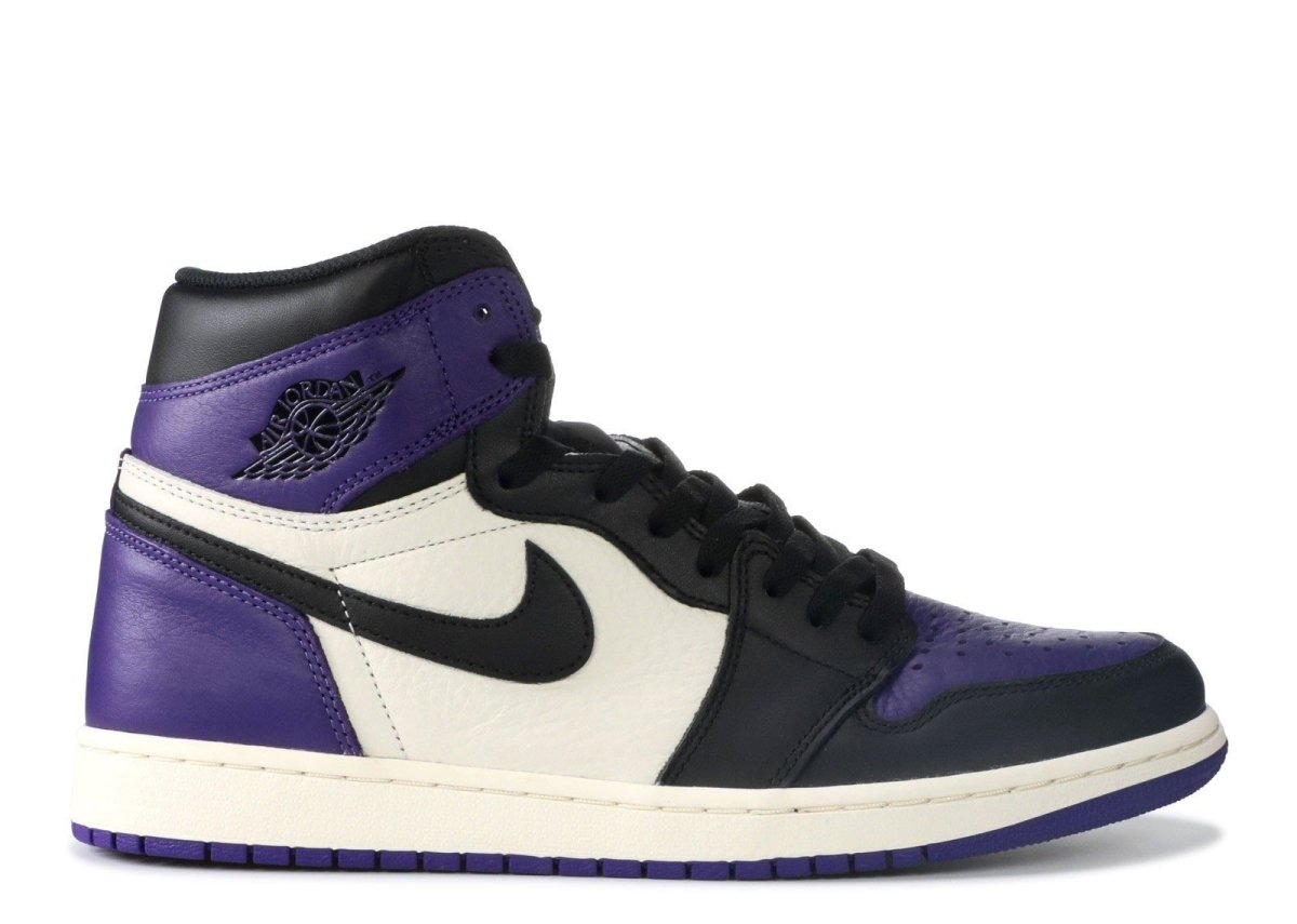 jordan 1 court purple purple laces