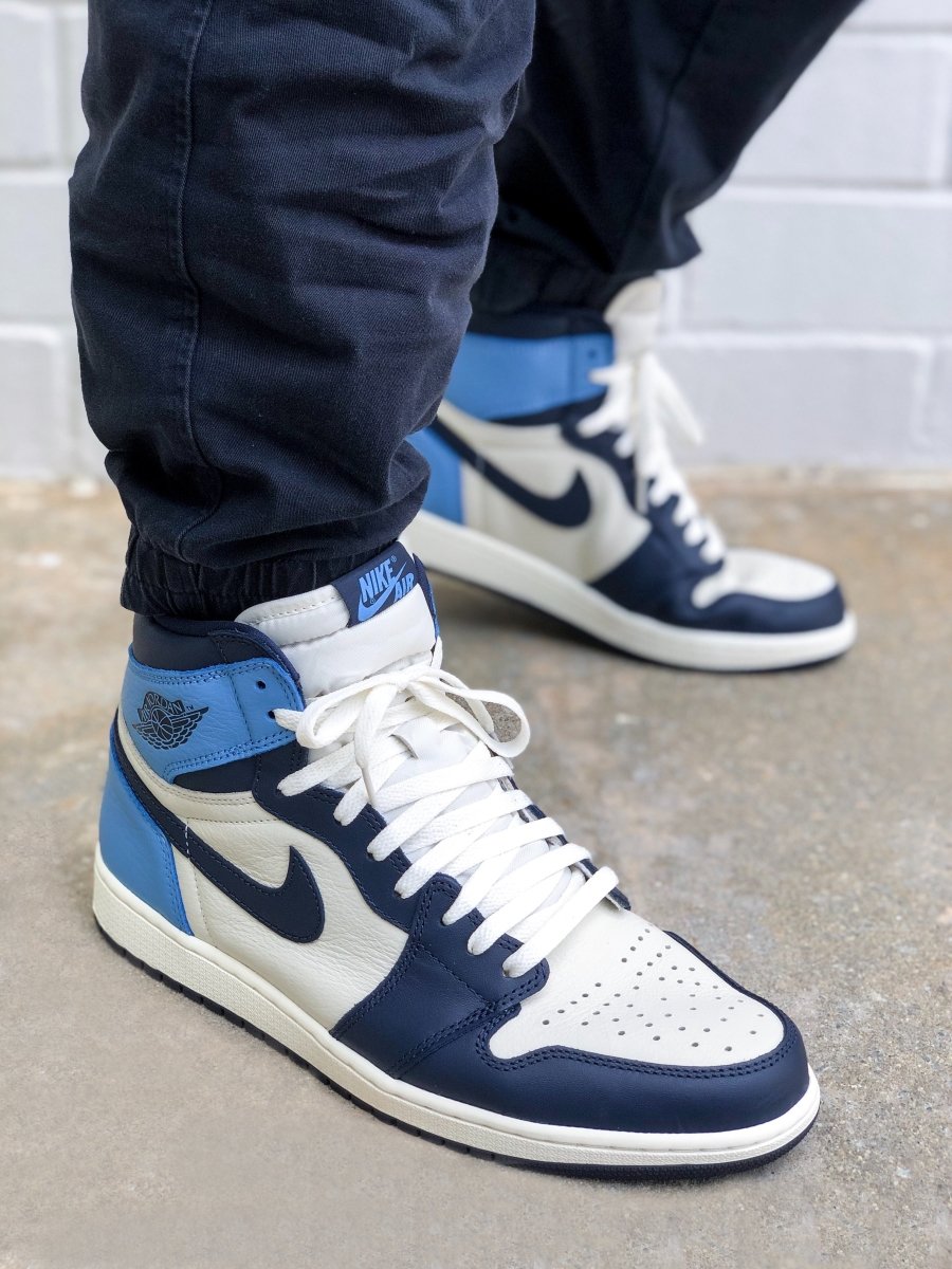 Where to buy shoe laces for the Air Jordan 1 UNC Obsidian? - Slickies