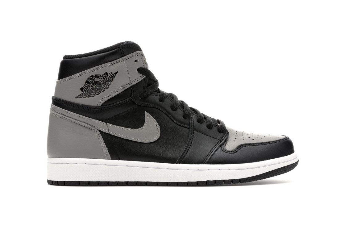 jordan 1 shadow grey laces