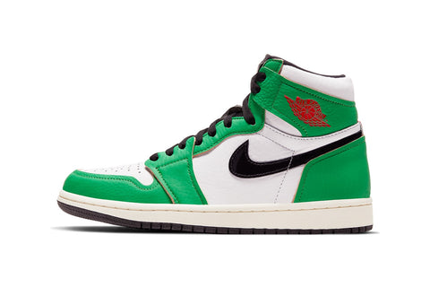 First look at the Air Jordan 1 "Lucky Green" colorway