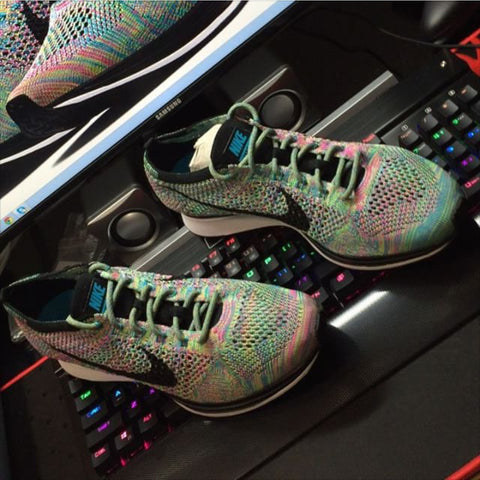 nike flyknit racer multicolor 1.0