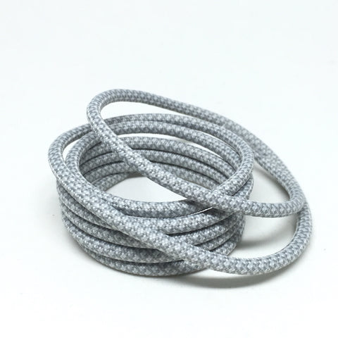 2tone moonrock grey rope shoelaces laces