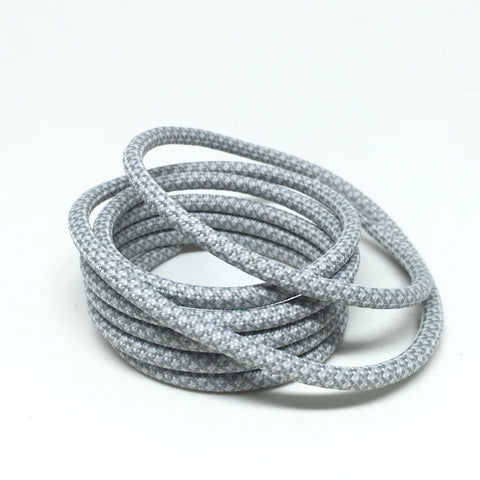 2tone moonrock grey rope shoelaces