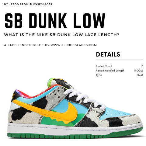 What is the NIKE SB Dunk Low lace length? - SB Dunk Low Replacement Laces
