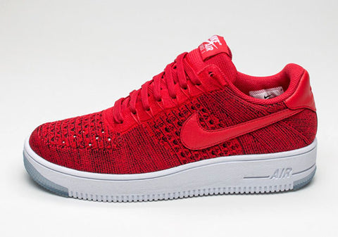air force 1 red laces