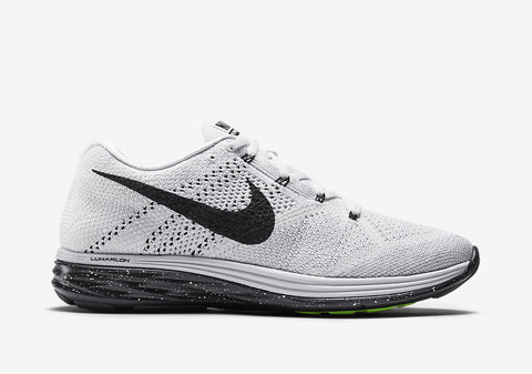 nike flyknit lunar 3 black white