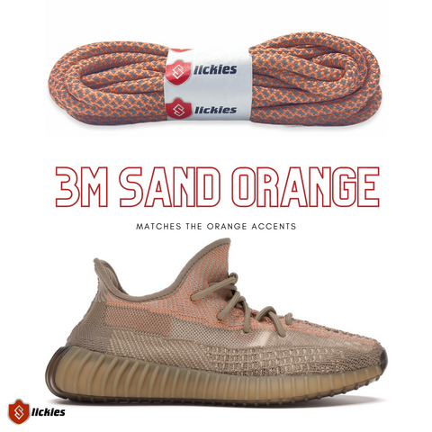 Where to buy 3M shoe laces for the Yeezy Boost 350 V2 Sand Taupe 2020?