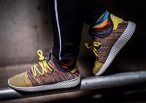 First look at Pharrell's ADIDAS Human Race NMD "Multicolor"