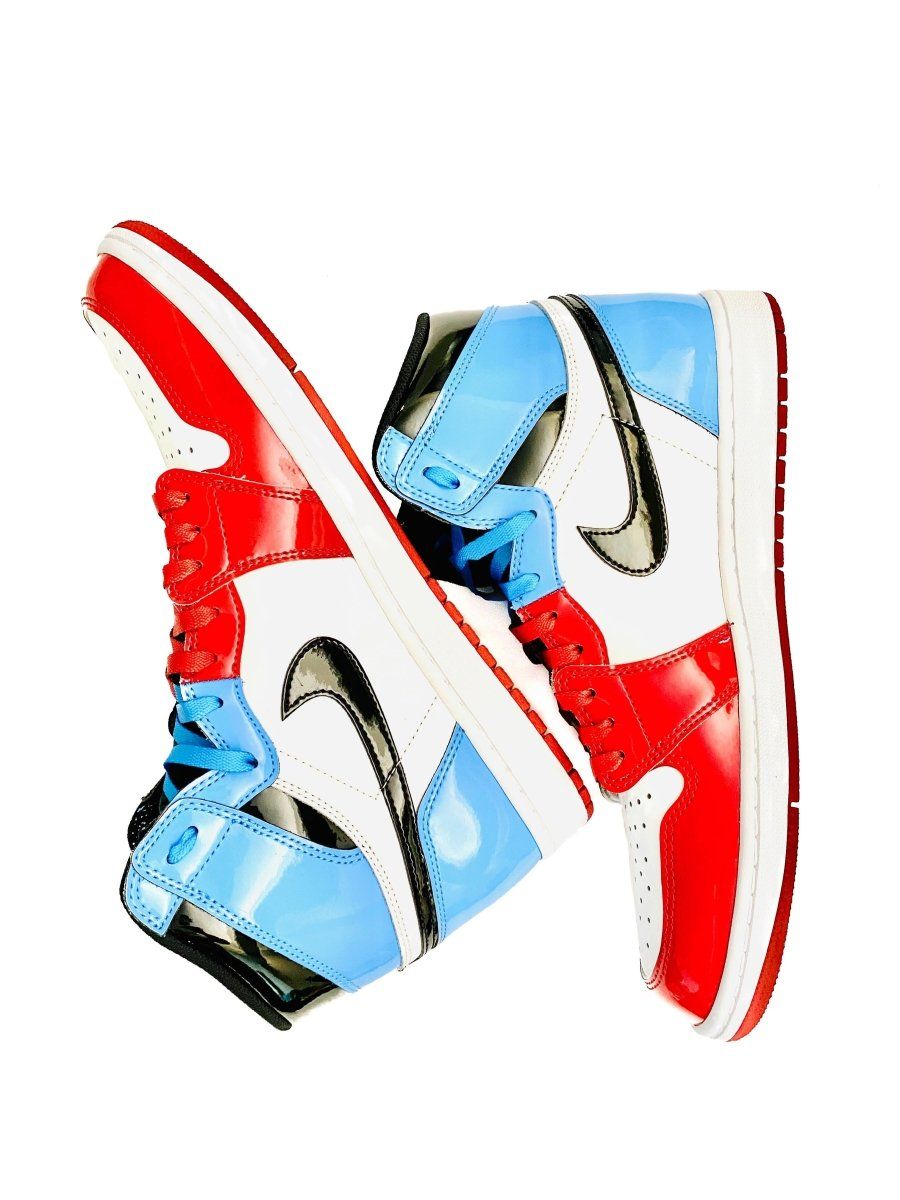 jordan 1 unc to chicago laces