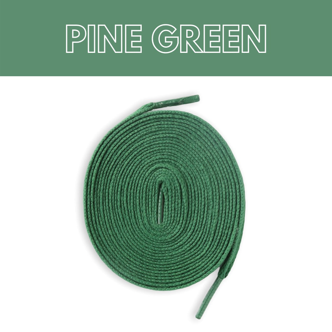 green jordan laces