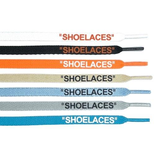 Off White Shoelaces - Flat Part | Slickieslaces