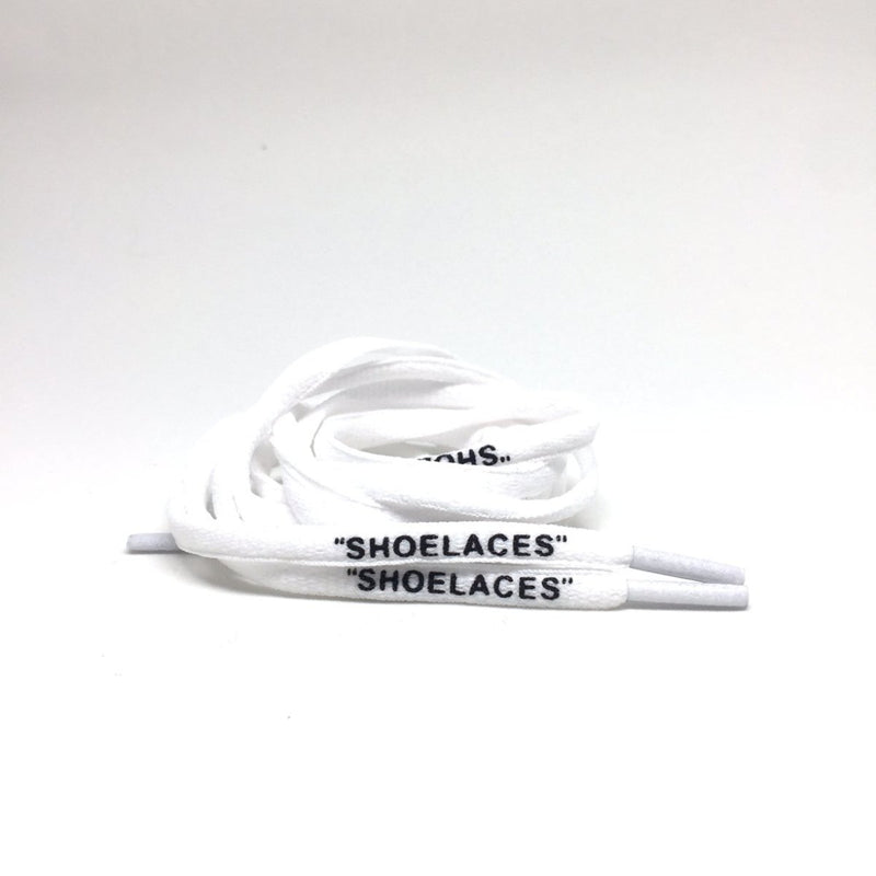 Off White Shoelaces - Oval | Presto | Vapormax | Slickieslaces