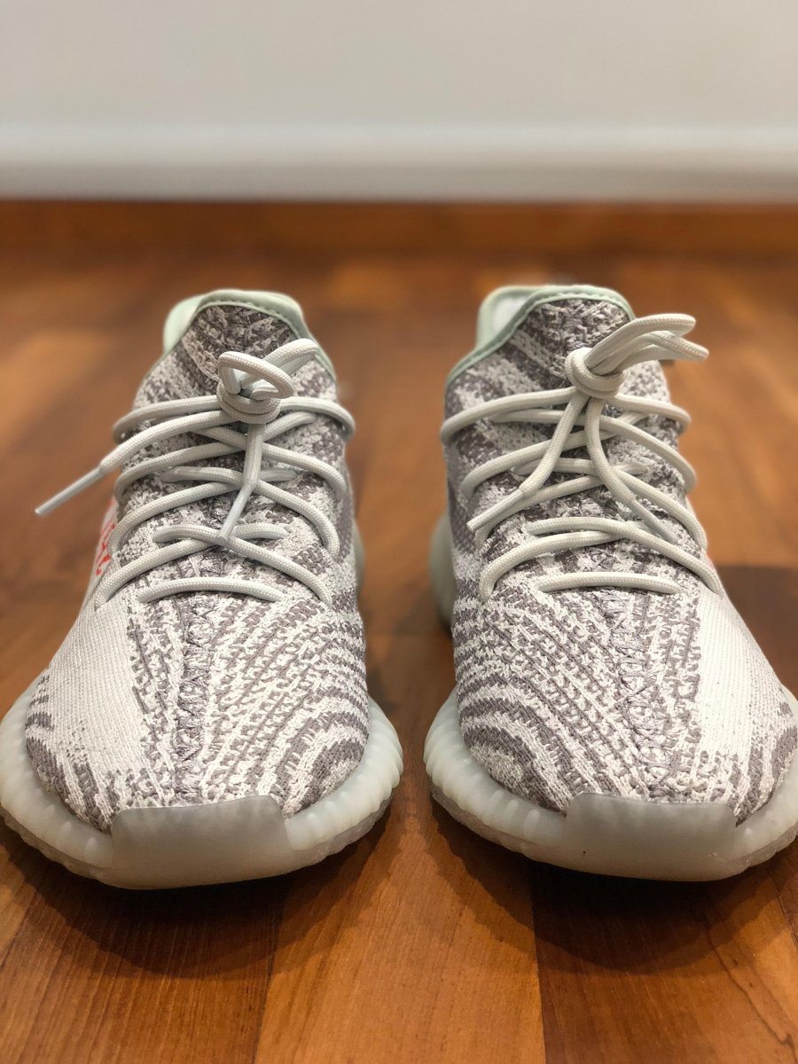 yeezys 350 blue tint