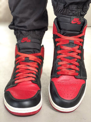 jordan 1 laces red