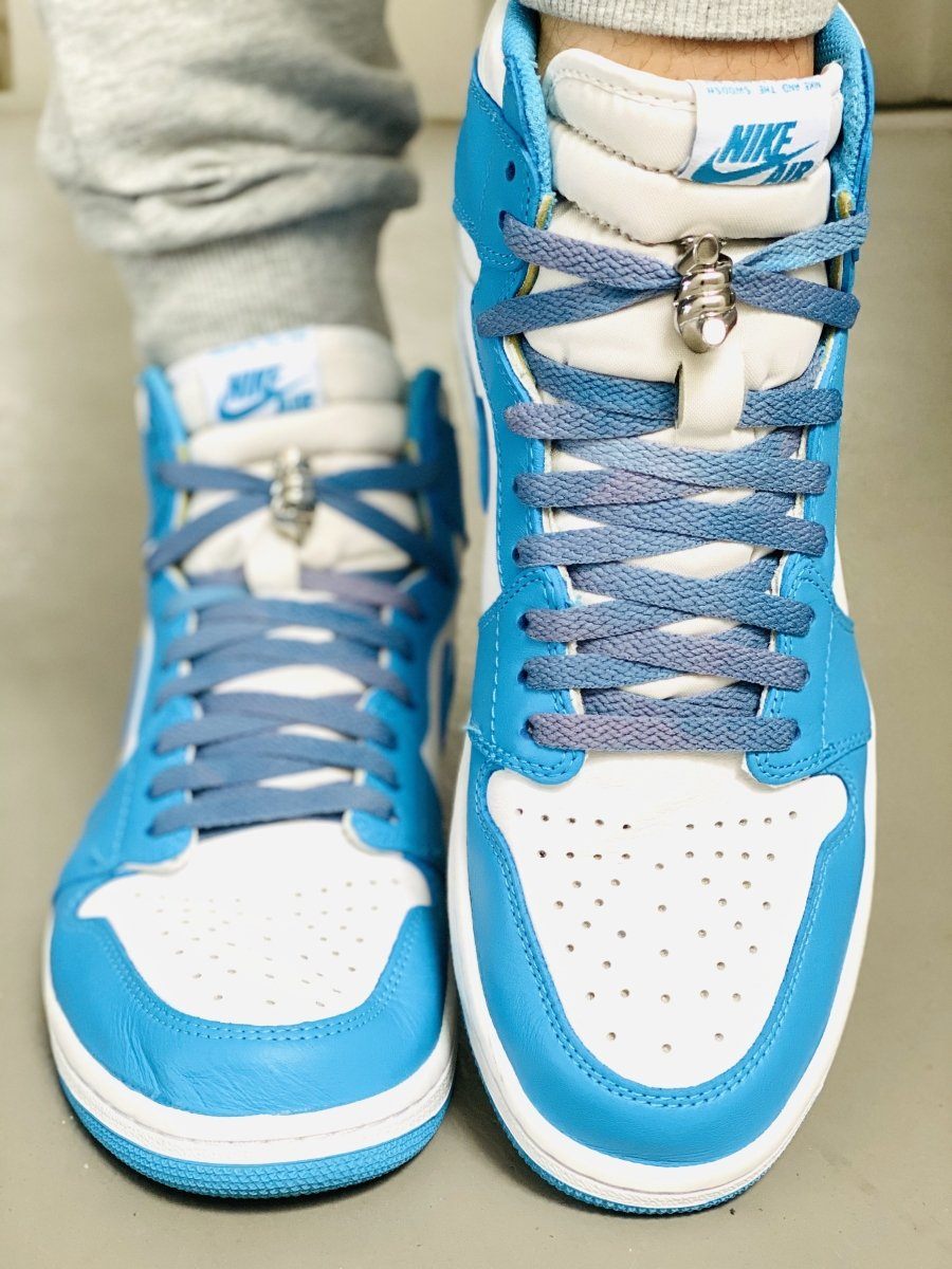 unc blue shoelaces