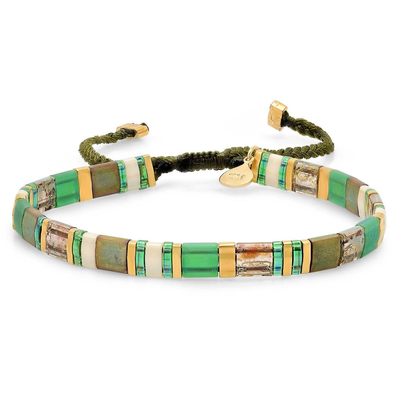 Block Party Bracelet in Green