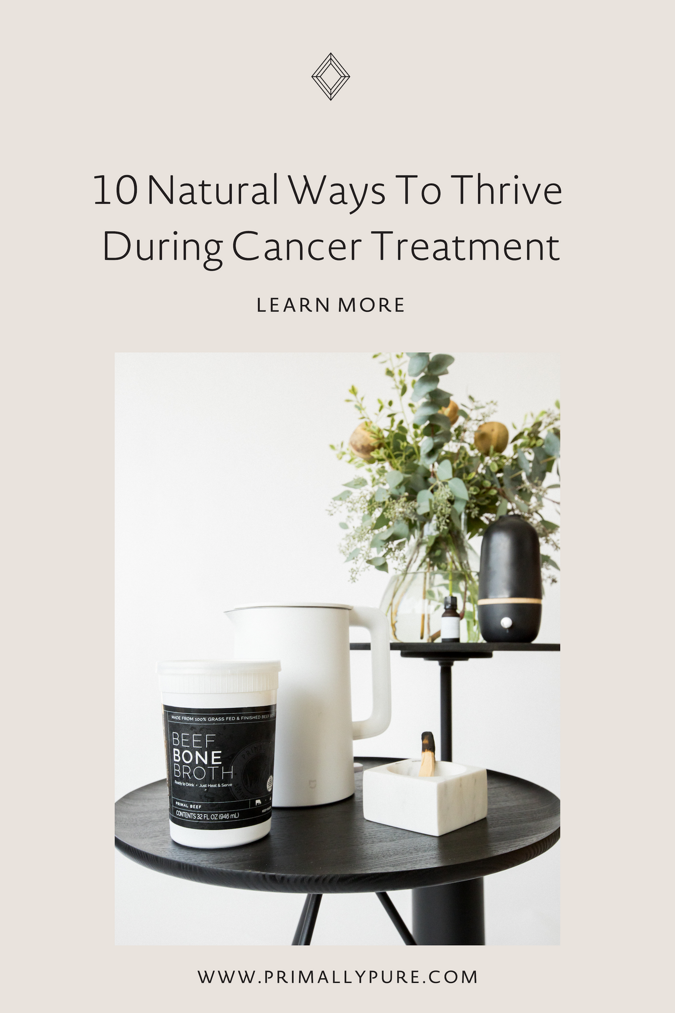 10 Natural Ways To Thrive During Cancer Treatment | Primally Pure Skincare