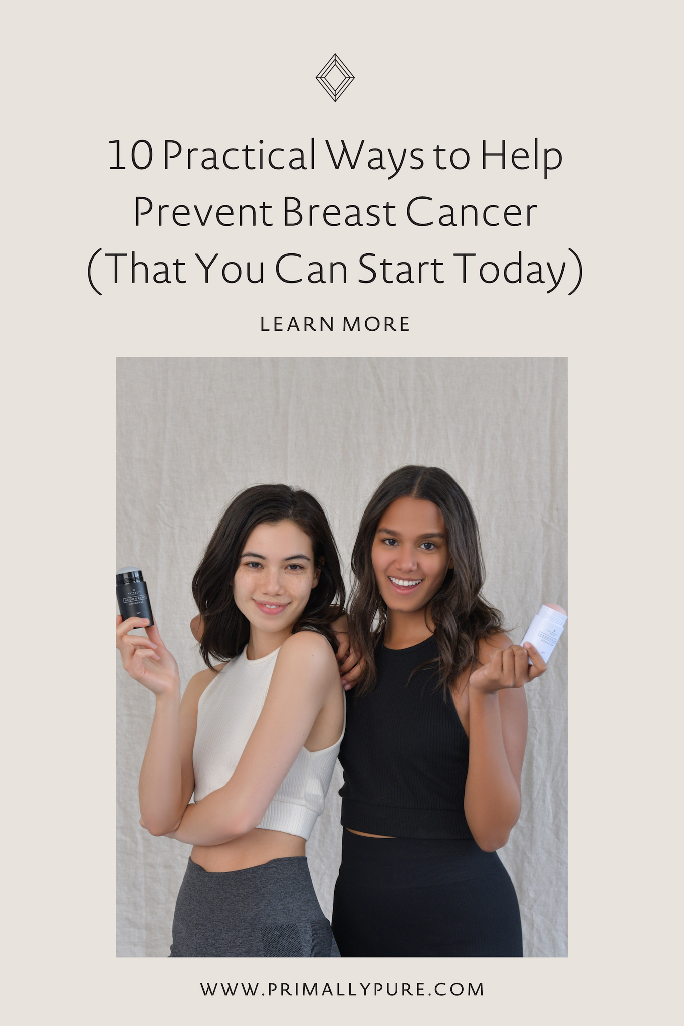 10 Practical Ways to Help Prevent Breast Cancer (That You Can Start Today) | Primally Pure Skincare