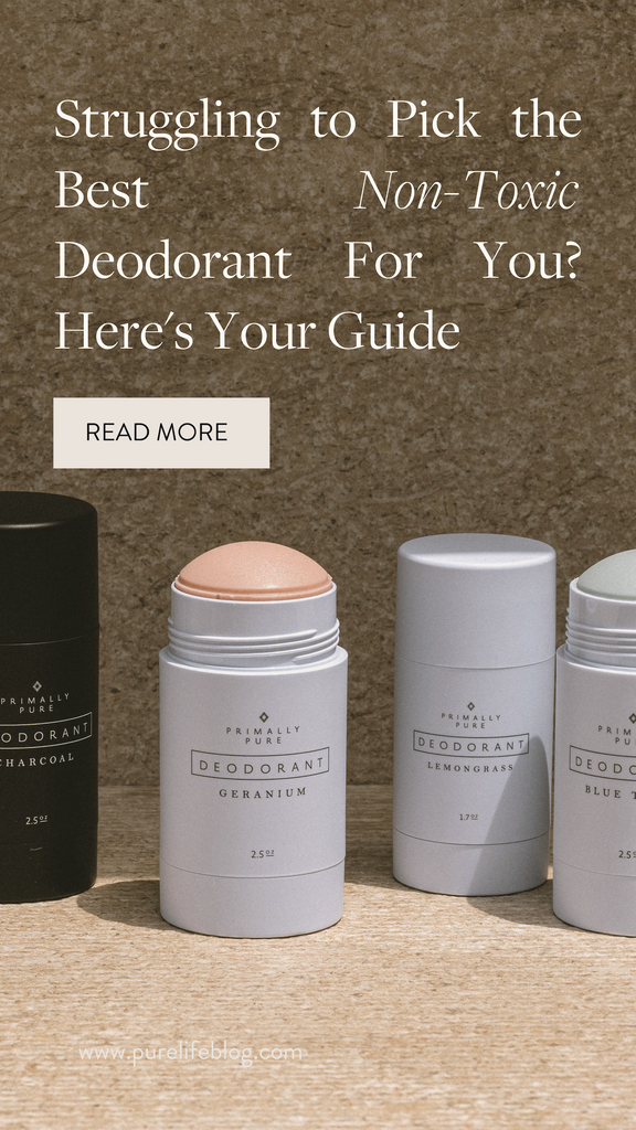 Choosing the right non-toxic deodorant scent can be difficult with such an array of indulgent scents + medicinal benefits. Here’s our take on how to choose. | Primally Pure Skincare
