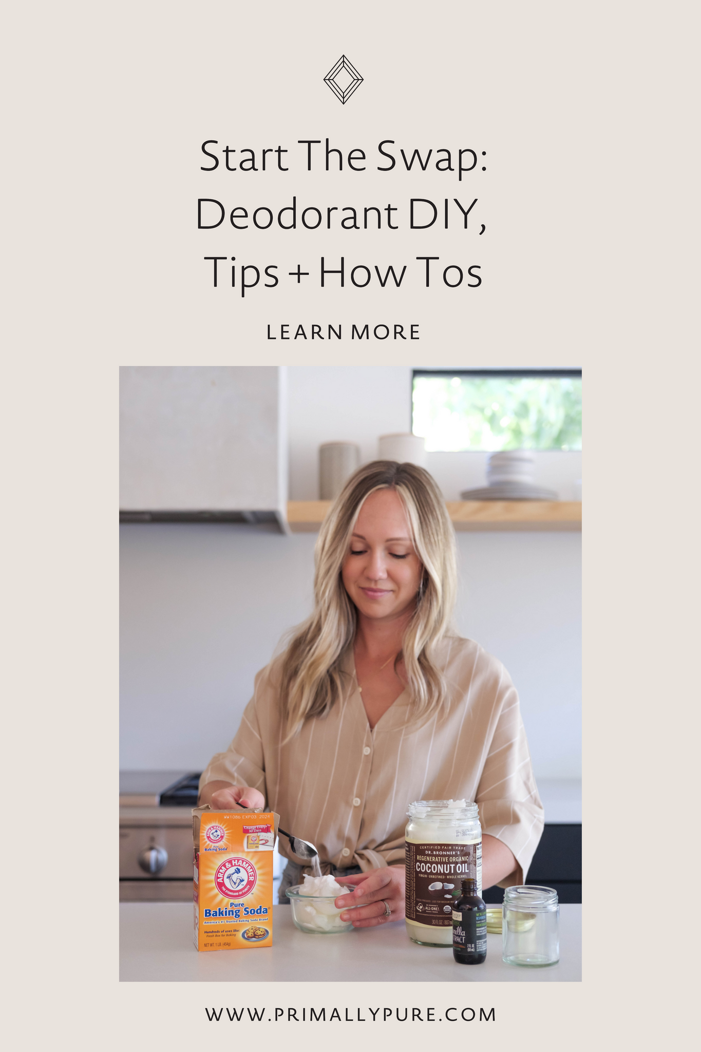 Deodorant DIY, Tips And How Tos | Primally Pure Skincare