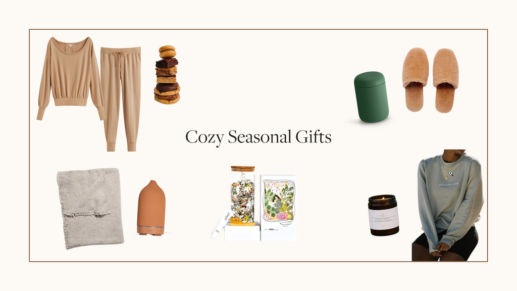 Holiday Gift Guide Cozy Seasonal Gifts | Primally Pure Skincare