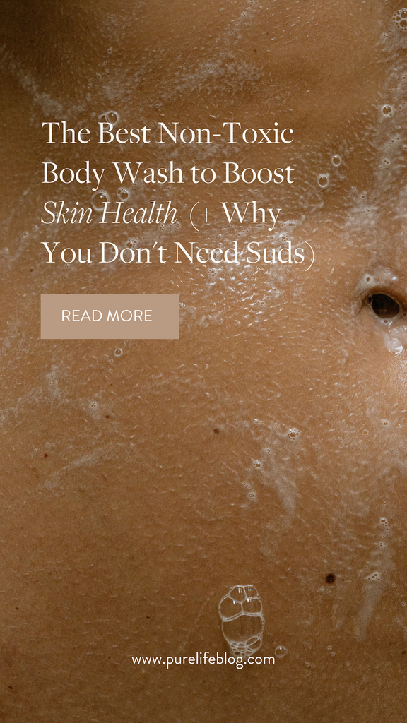 PSA: Sudsy body washes strip your skin’s barrier. But a truly non-toxic body wash is hard to find. Discover the difference with our creamy, gentle body cleanser. | Primally Pure Skincare