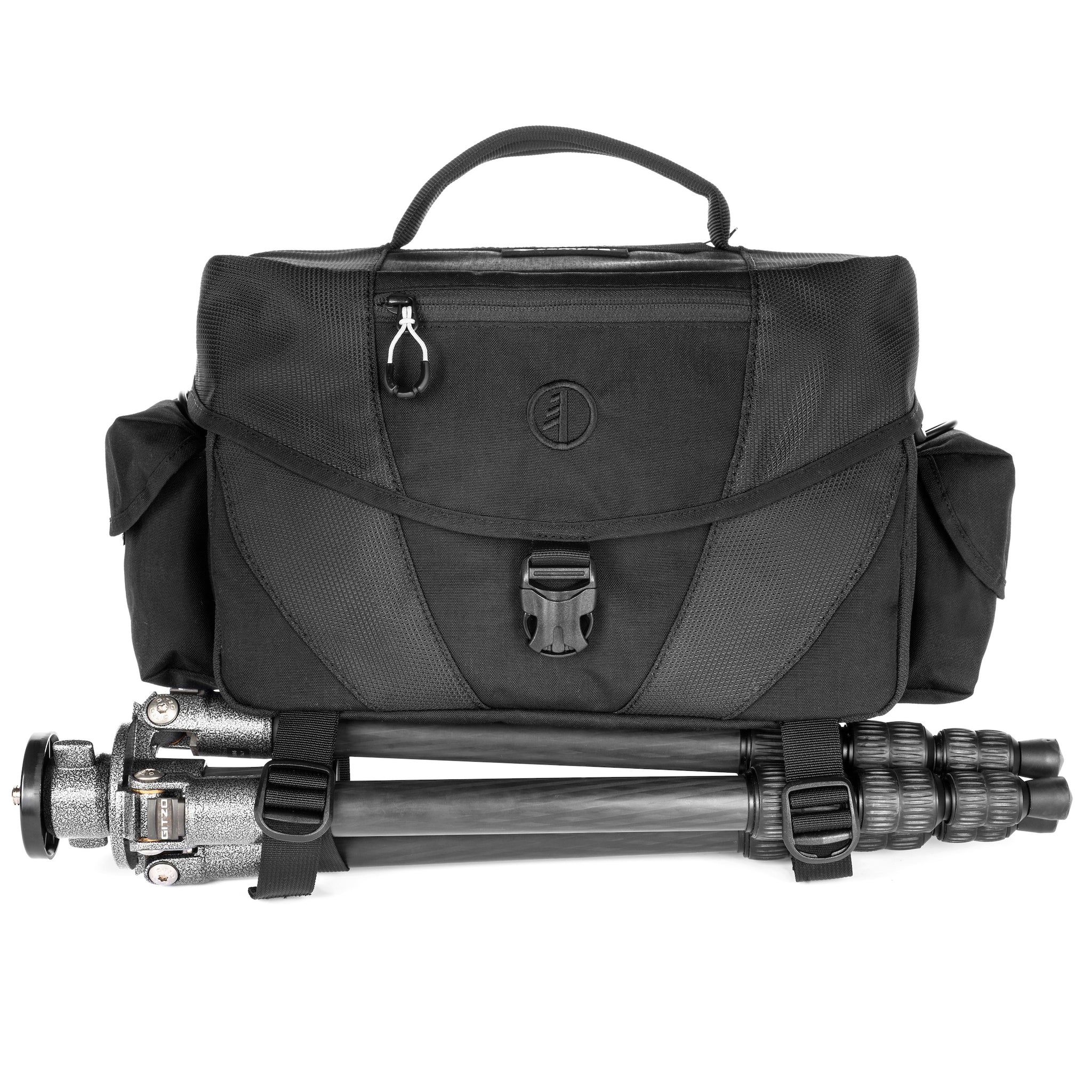 camera messenger bag with tripod holder