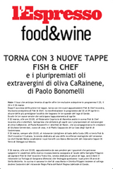 PaoloBonomelli- L'ESPRESSO FOOD & WINE - Pluripremiati Oli CaRainene del Lago di Garda 