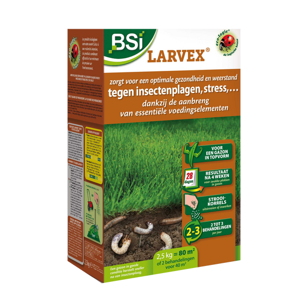 BSi Larvex 2,5 kg – Effectieve Bestrijding van Engerlingen en Emelten