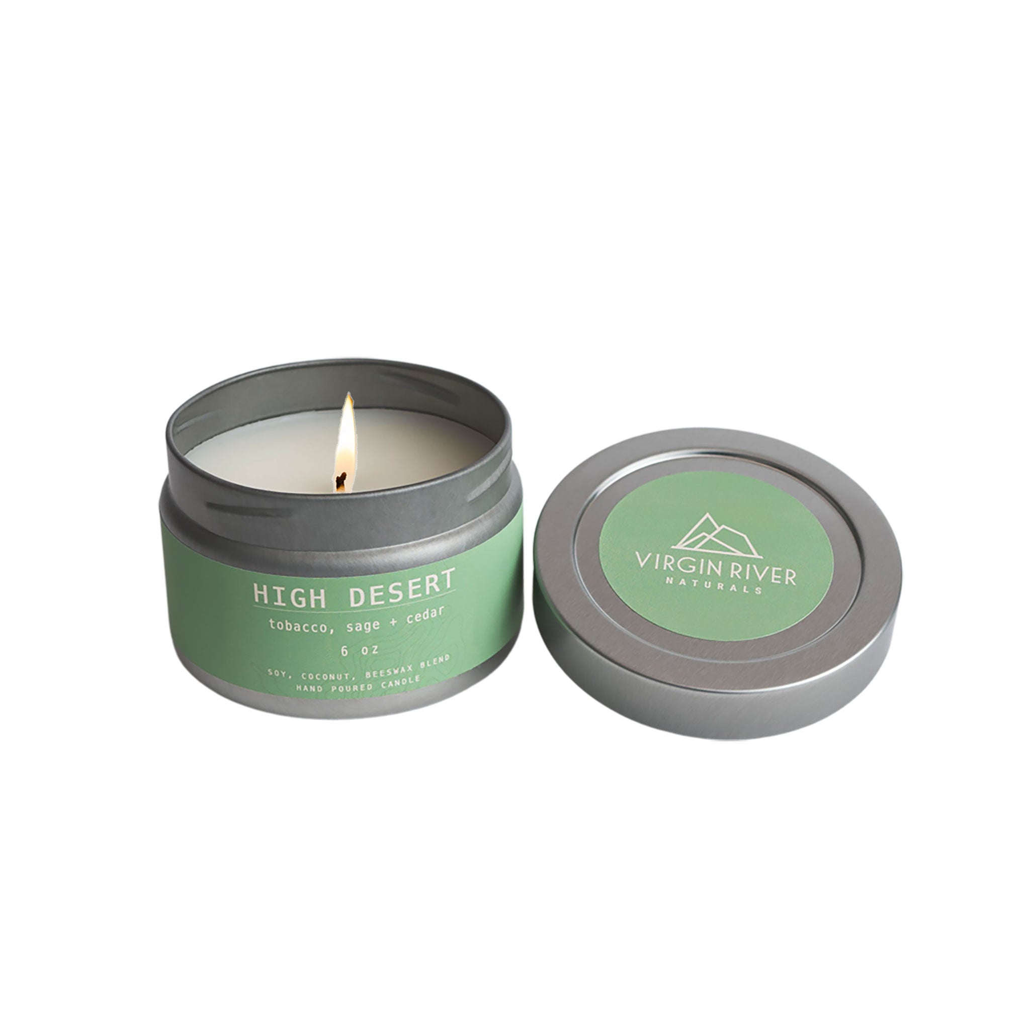 HIGH DESERT 6oz Travel Tin Candle