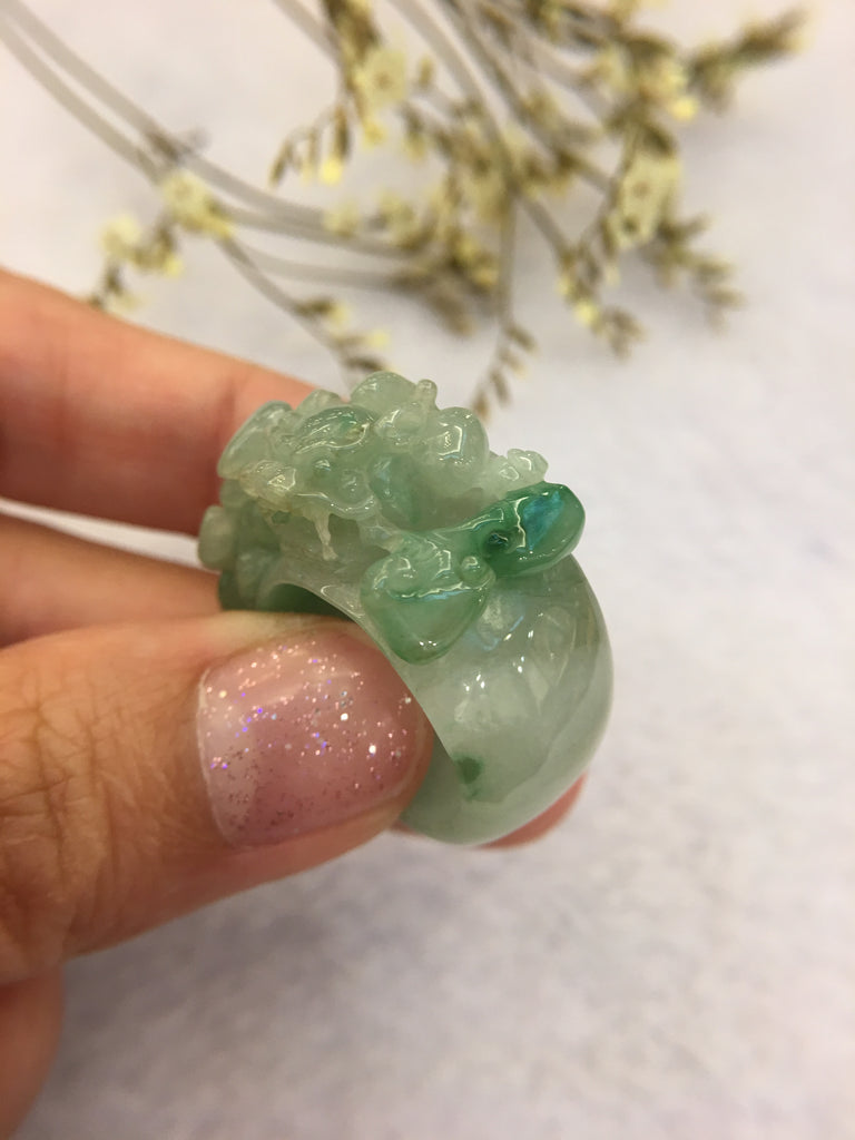 jade pixiu ring