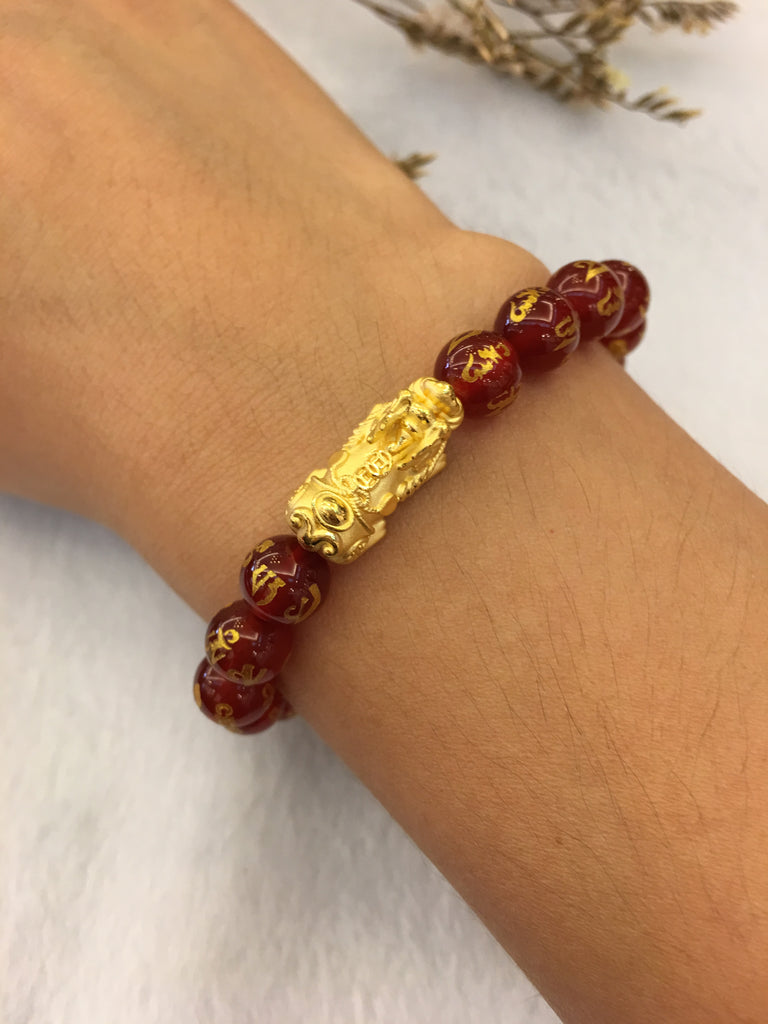 pixiu bracelet gold