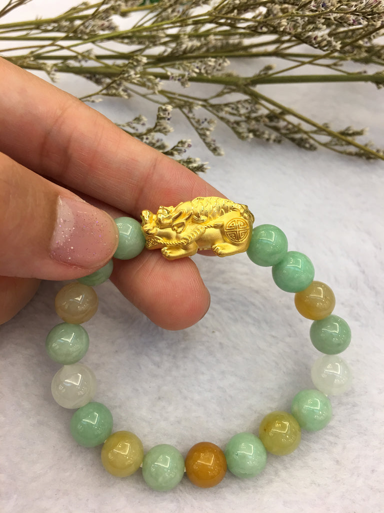 pixiu gold bracelet